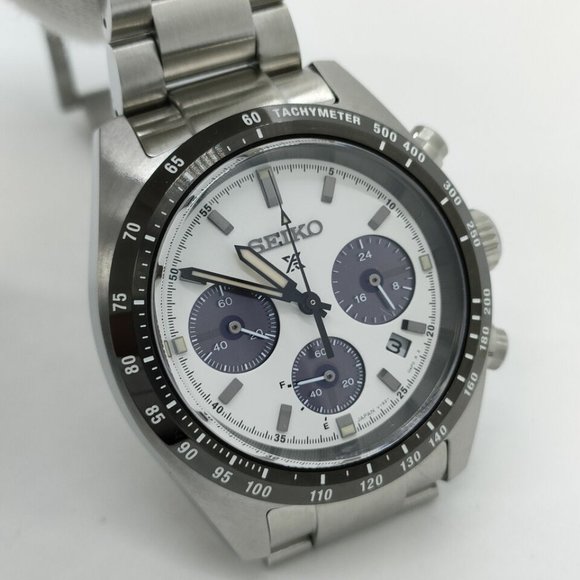 100% Authentic Seiko Watch V192-0AF0 Prospex Speed Timer - Picture 2 of 9